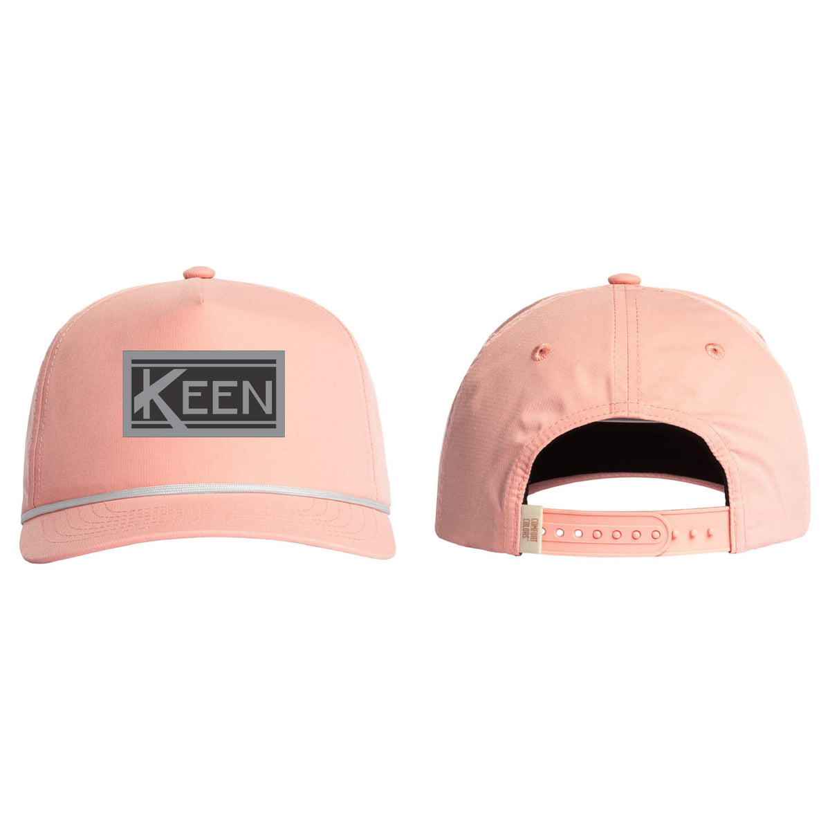 Rope Cap with Faux Leather Patch Standard Logo