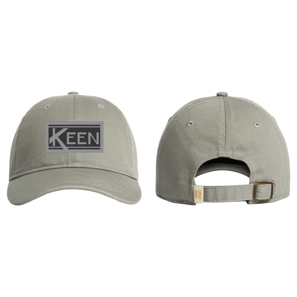 Coastal Washed Cap with Faux Leather Patch Standard Logo
