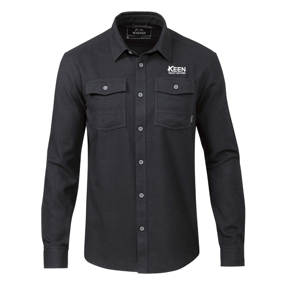 KEEN Tall Field Solid Flannel Shirt - Unisex Fit