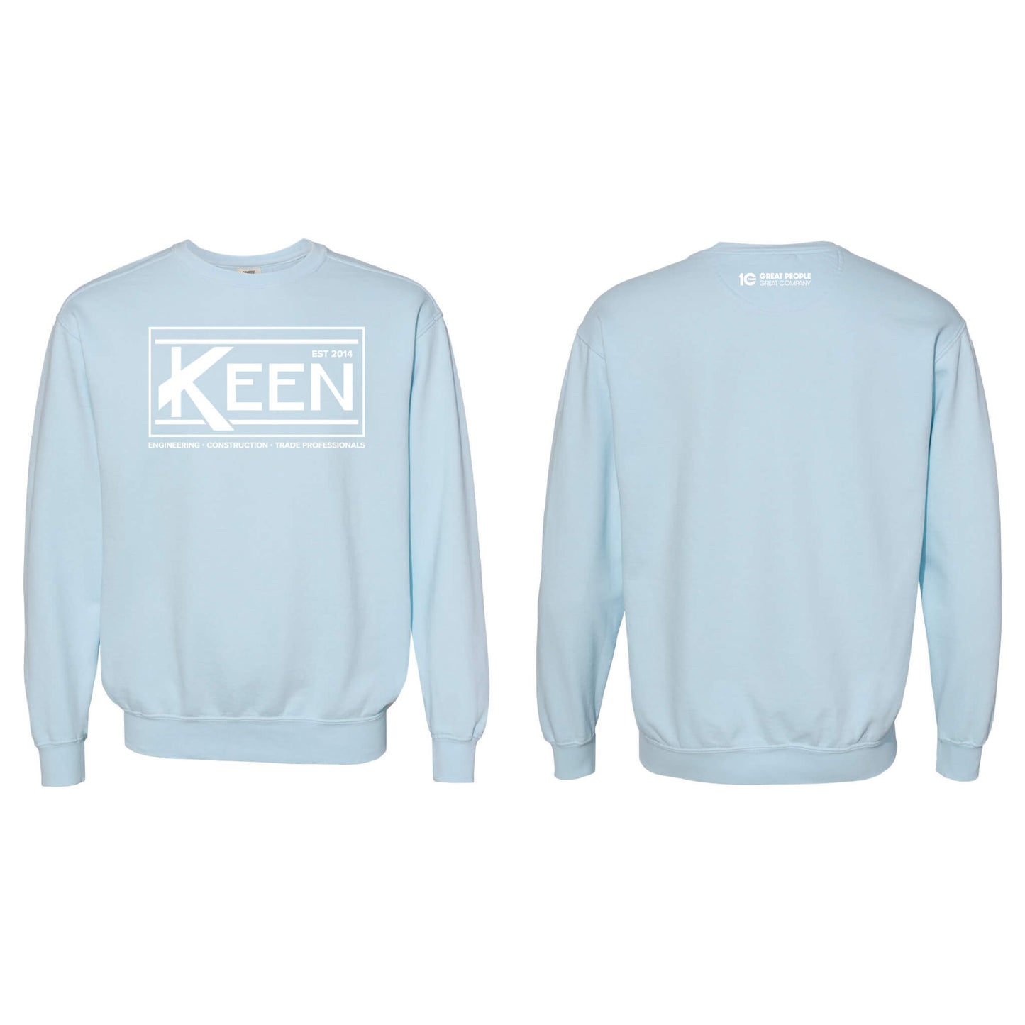 Keen Collegiate Garment-Dyed Crewneck Sweatshirt - Unisex Fit
