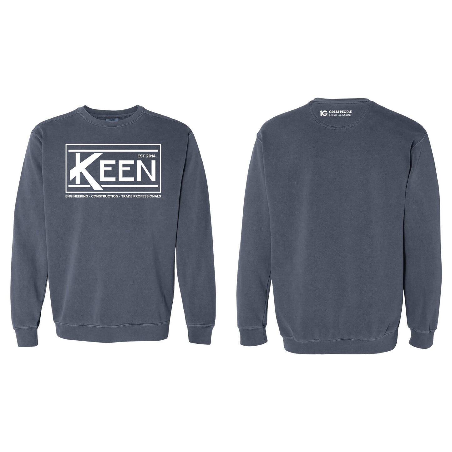Keen Collegiate Garment-Dyed Crewneck Sweatshirt - Unisex Fit