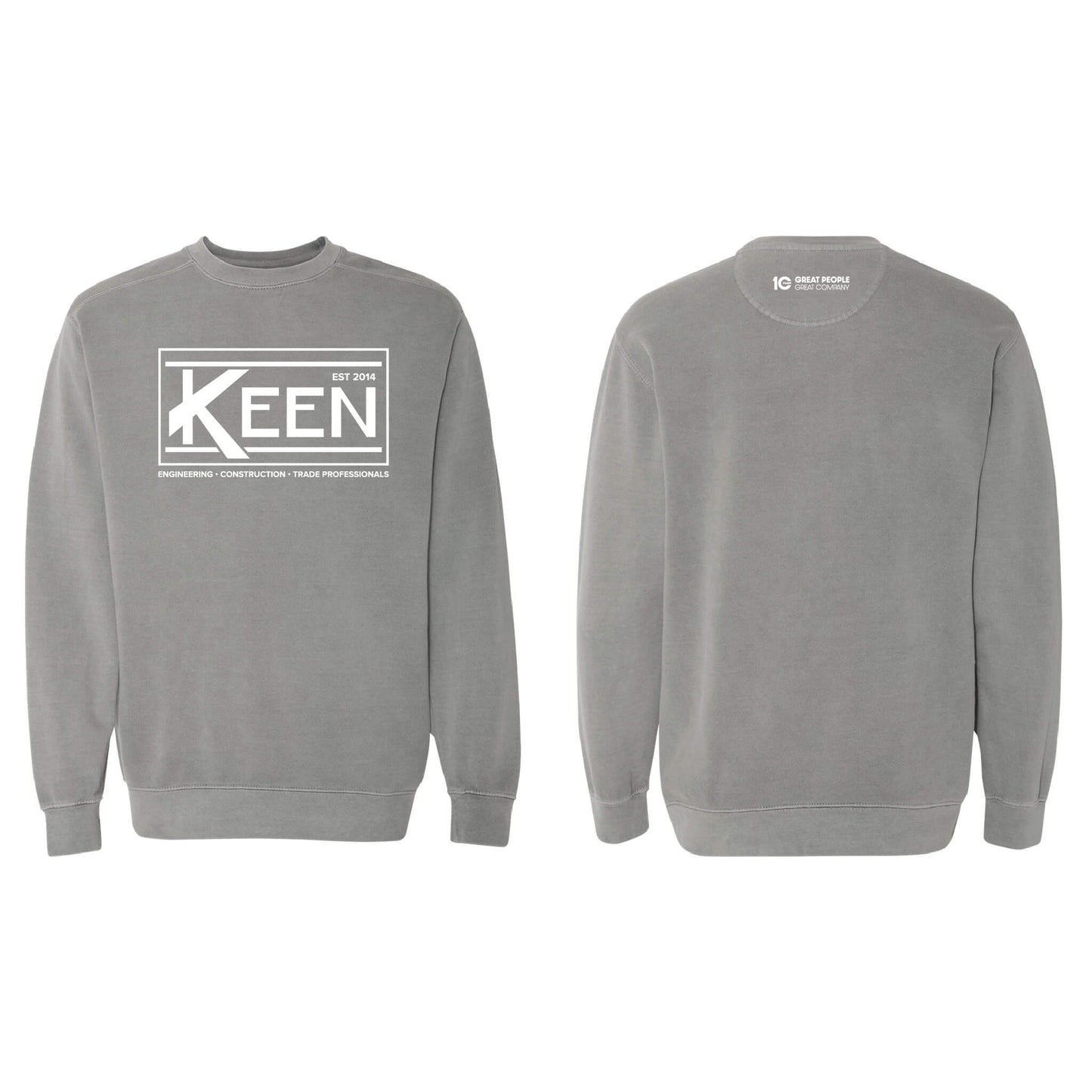 Keen Collegiate Garment-Dyed Crewneck Sweatshirt - Unisex Fit