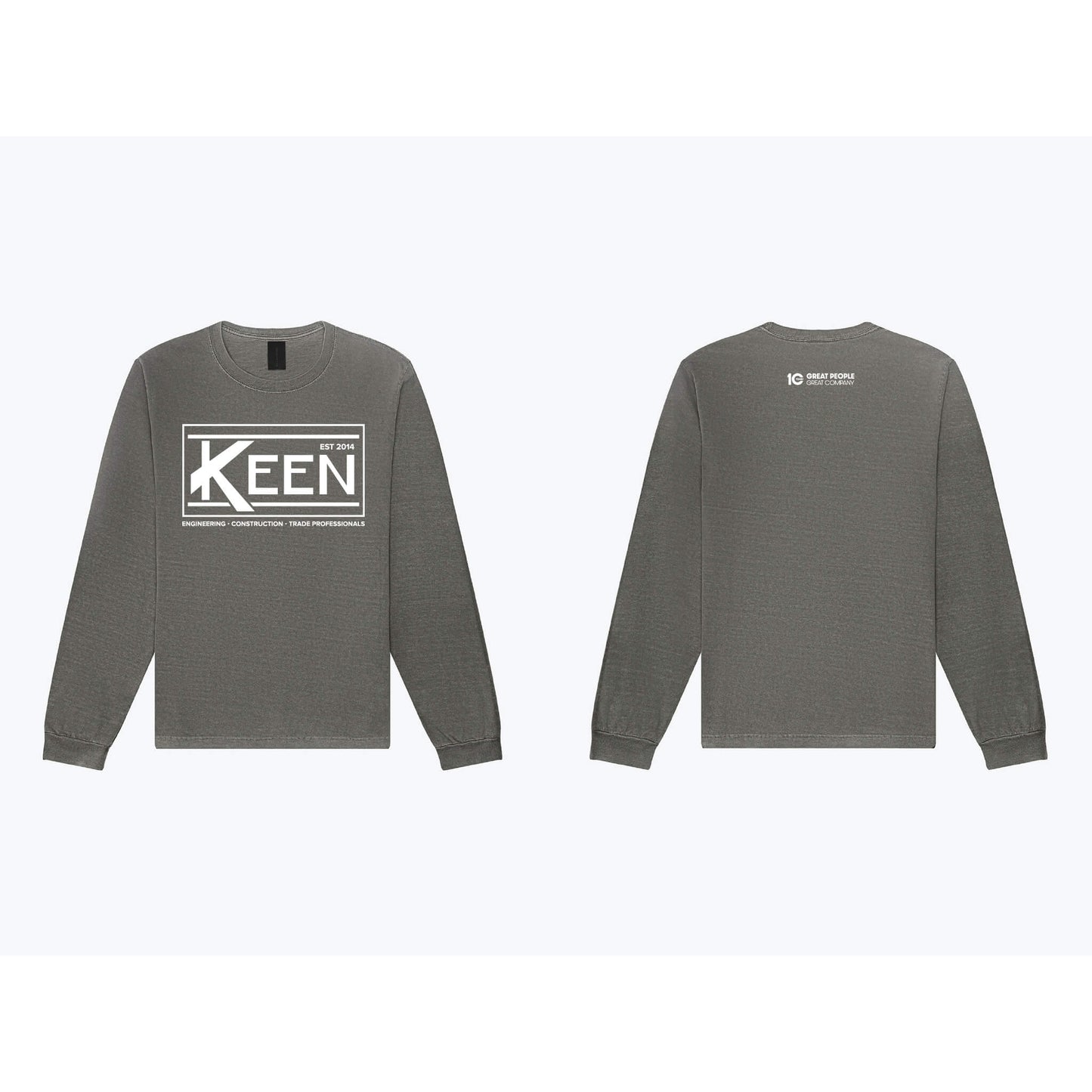 Keen Collegiate Heavyweight Garment-Dyed Long Sleeve Tee - Unisex Fit