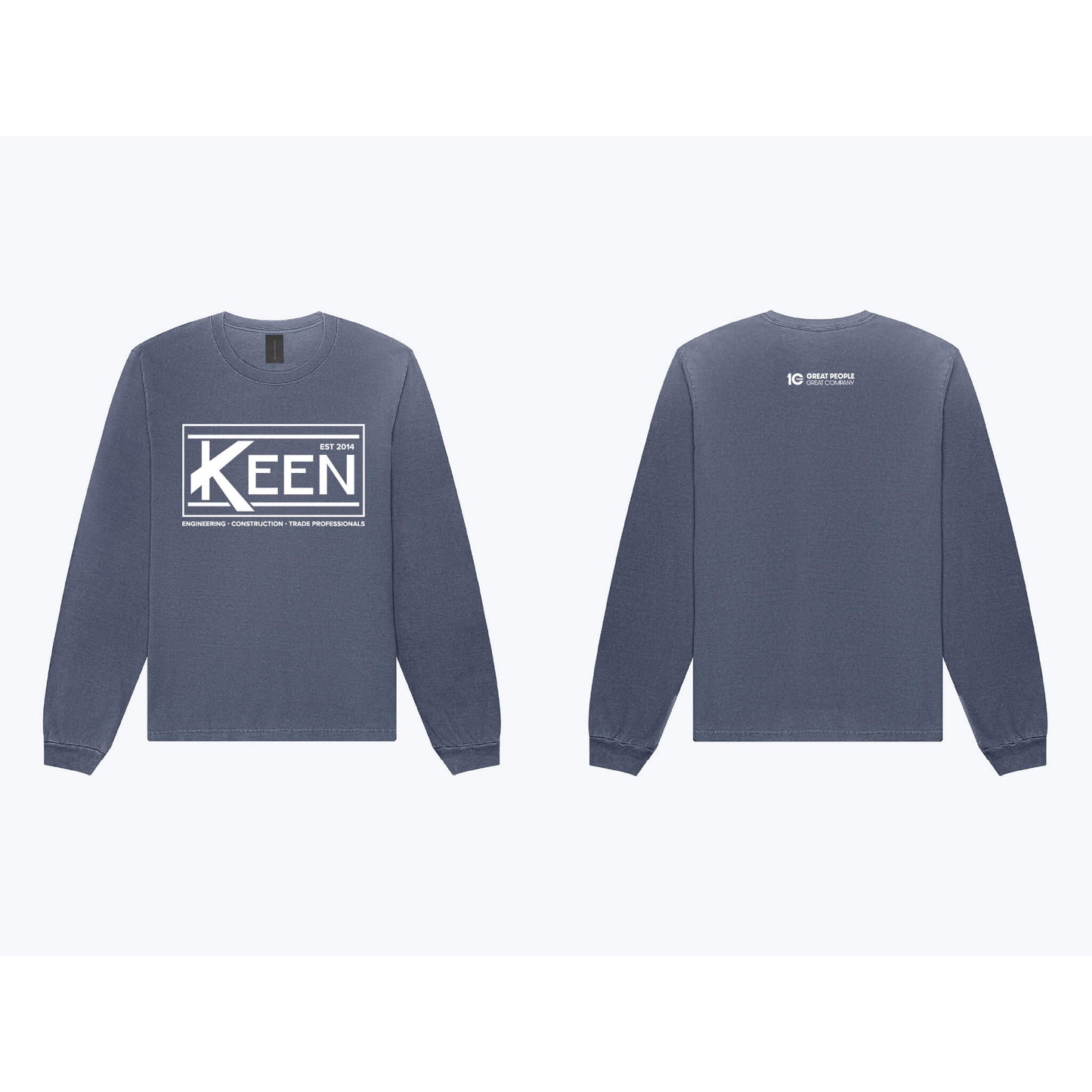 Keen Collegiate Heavyweight Garment-Dyed Long Sleeve Tee - Unisex Fit