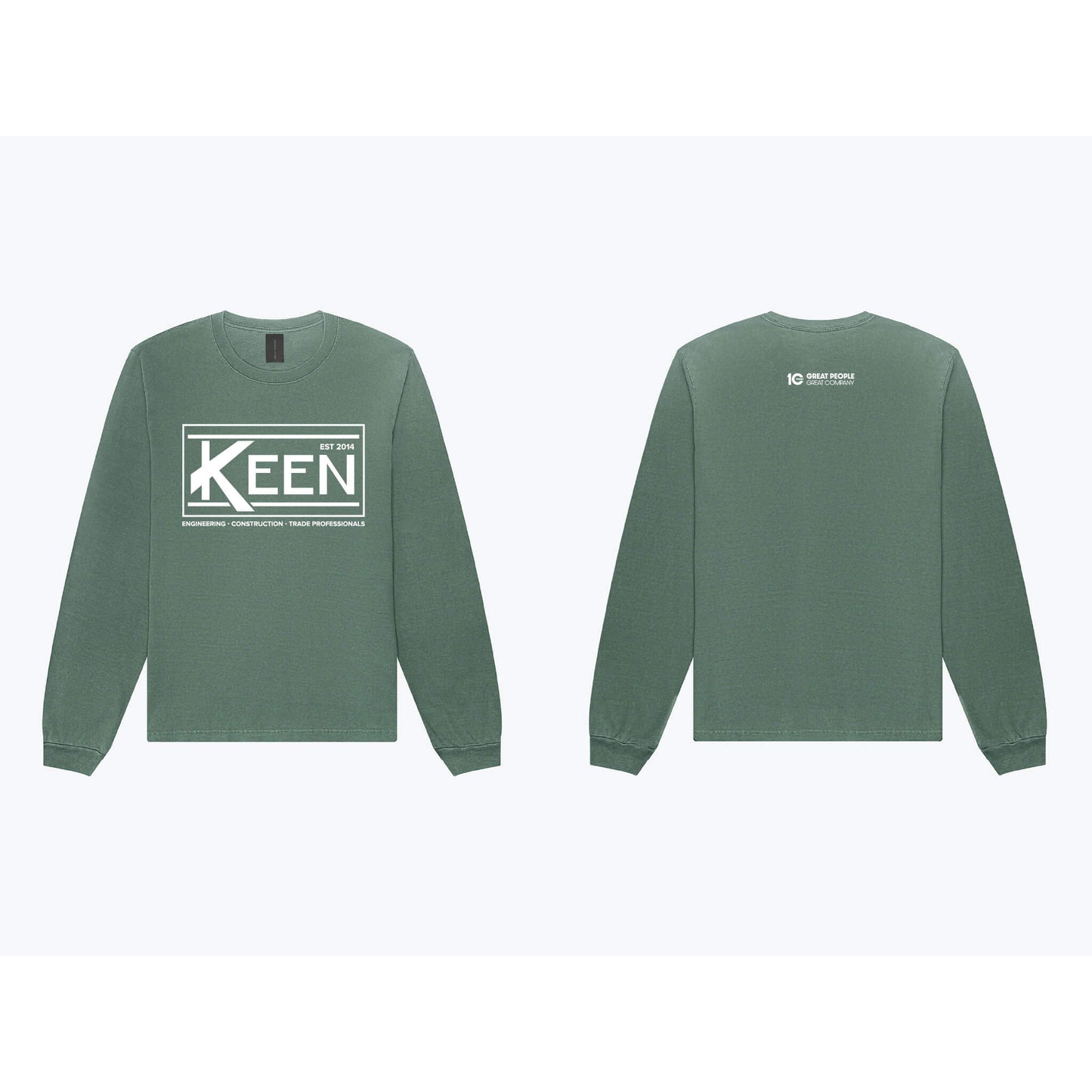 Keen Collegiate Heavyweight Garment-Dyed Long Sleeve Tee - Unisex Fit