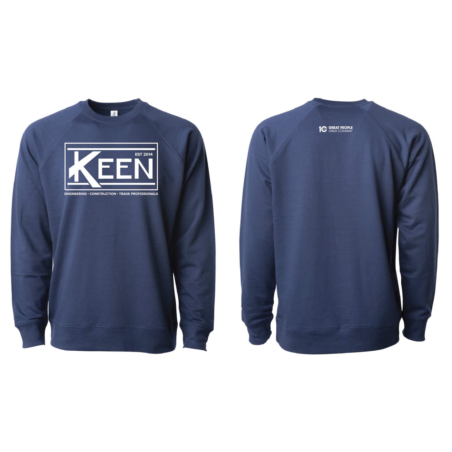 Keen Collegiate Icon Lightweight Loopback Terry Crewneck Sweatshirt - Unisex Fit