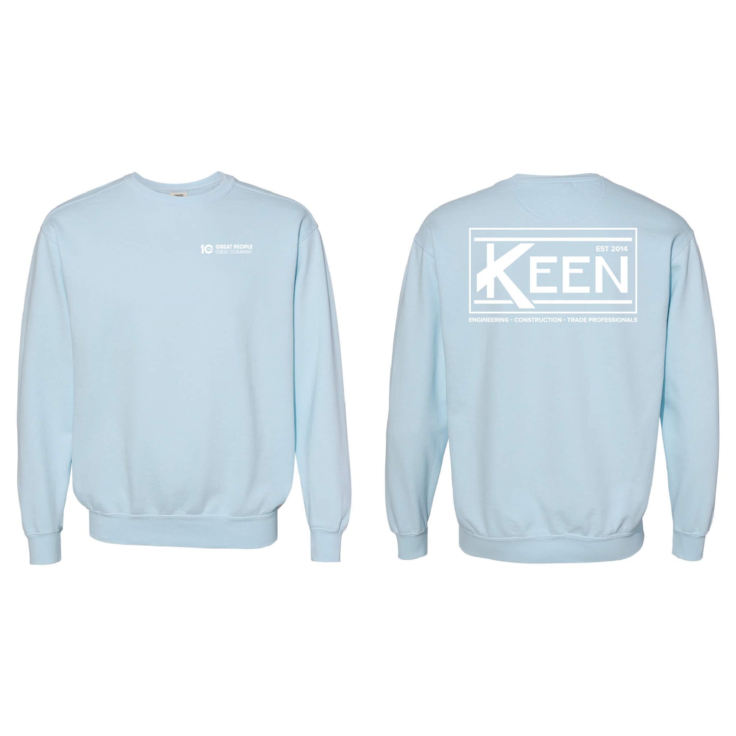 Keen Collegiate Garment-Dyed Crewneck Sweatshirt - Unisex Fit