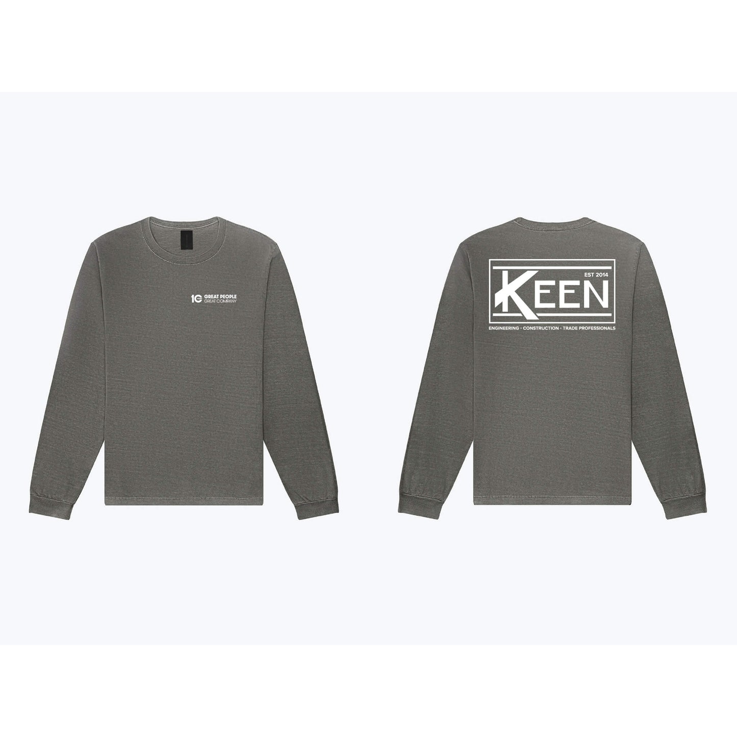 Keen Collegiate Heavyweight Garment-Dyed Long Sleeve Tee - Unisex Fit