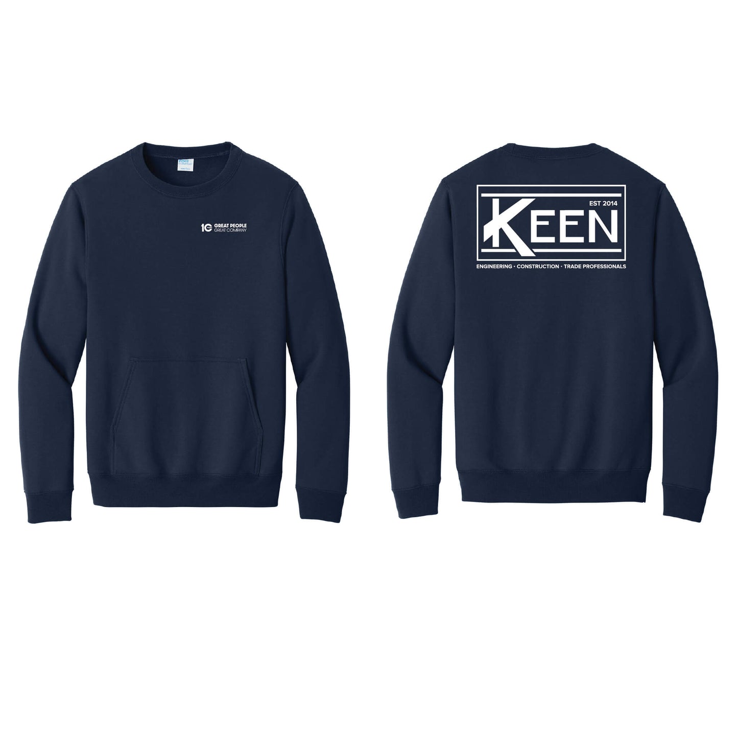 Keen Collegiate Core Fleece Crewneck Pocket Sweatshirt - Unisex Fit