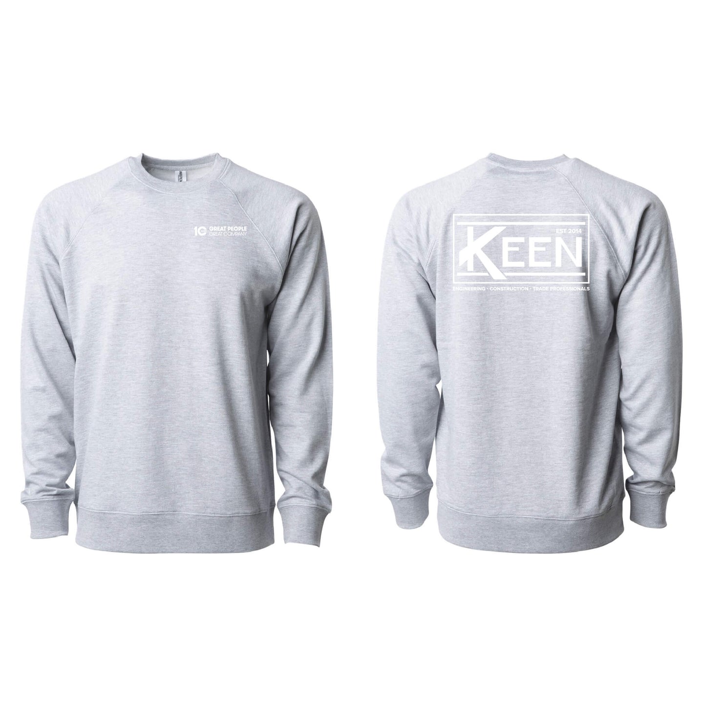 Keen Collegiate Icon Lightweight Loopback Terry Crewneck Sweatshirt - Unisex Fit