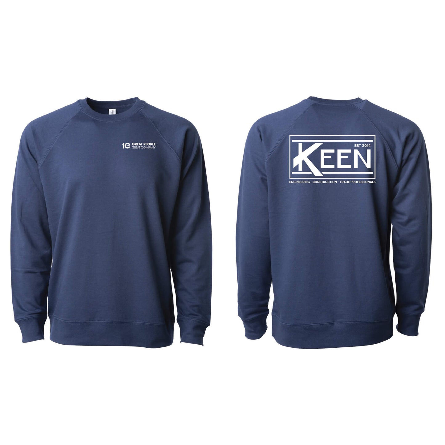 Keen Collegiate Icon Lightweight Loopback Terry Crewneck Sweatshirt - Unisex Fit