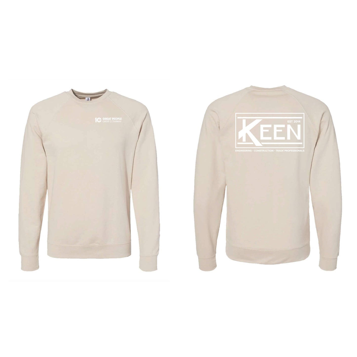 Keen Collegiate Icon Lightweight Loopback Terry Crewneck Sweatshirt - Unisex Fit