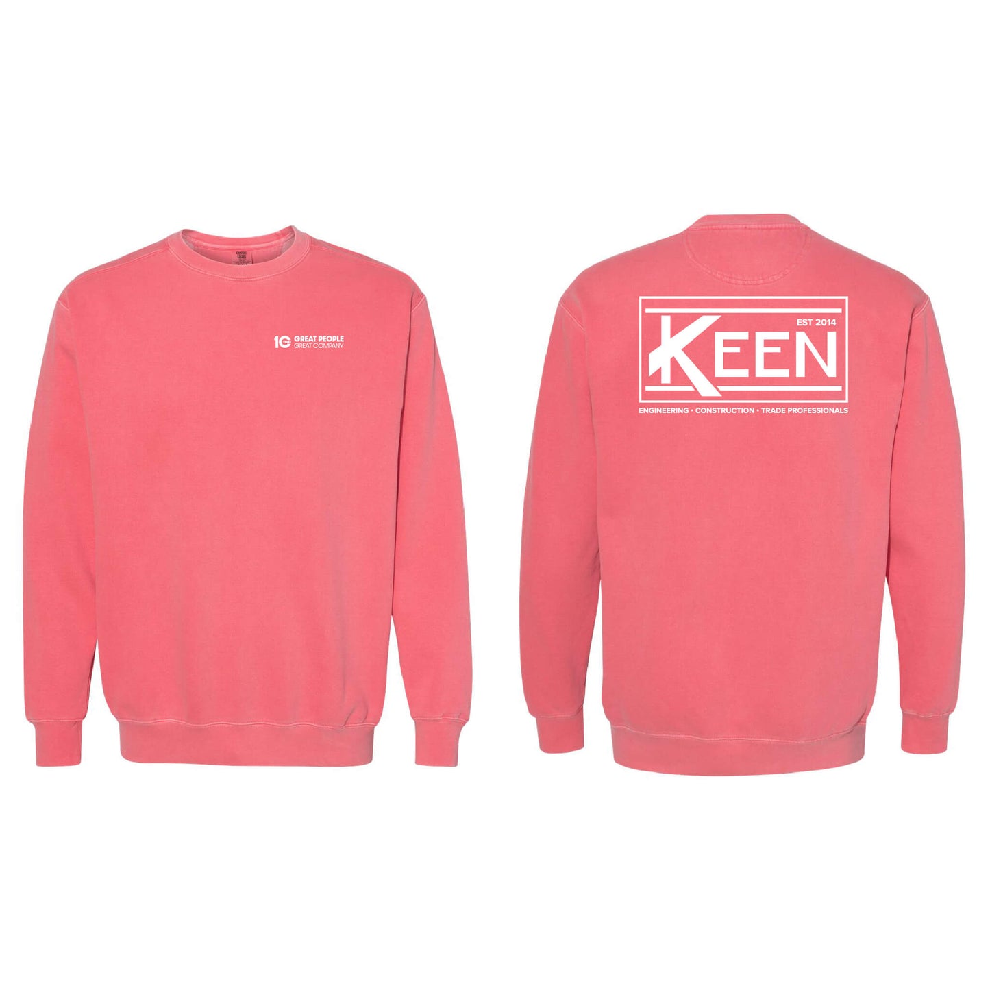 Keen Collegiate Garment-Dyed Crewneck Sweatshirt - Unisex Fit