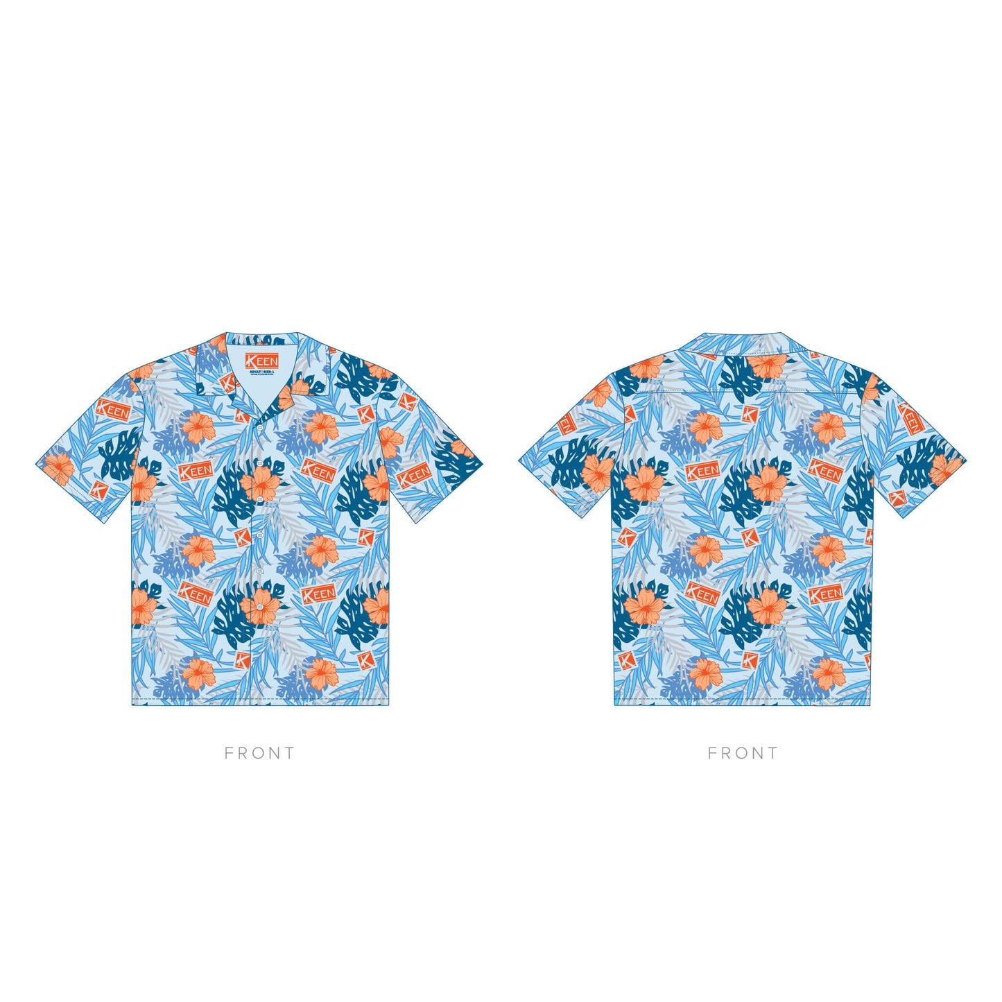 Keen 2025 Hawaiian Shirt - Adult