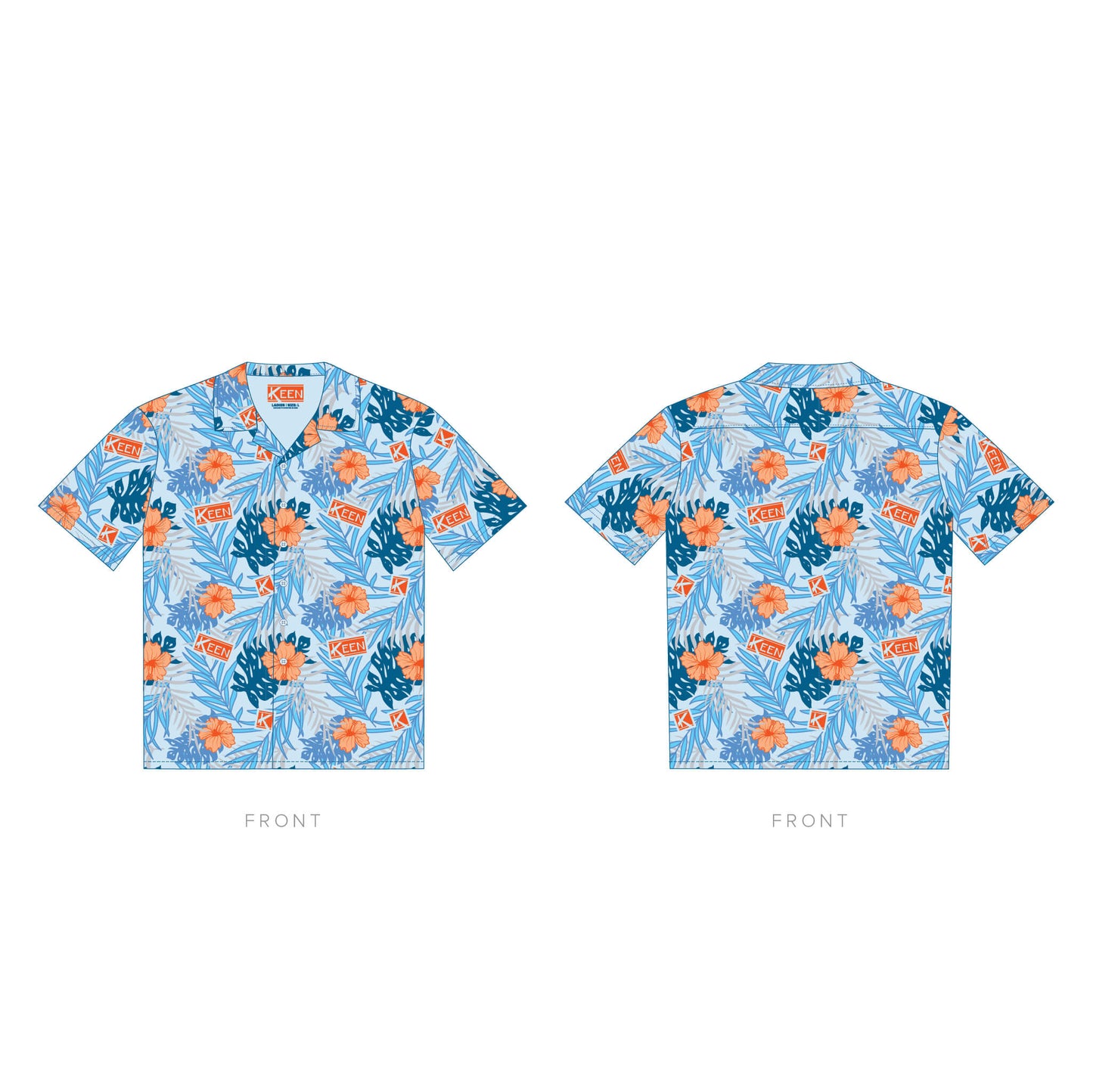 Keen 2025 Hawaiian Shirt - Ladies
