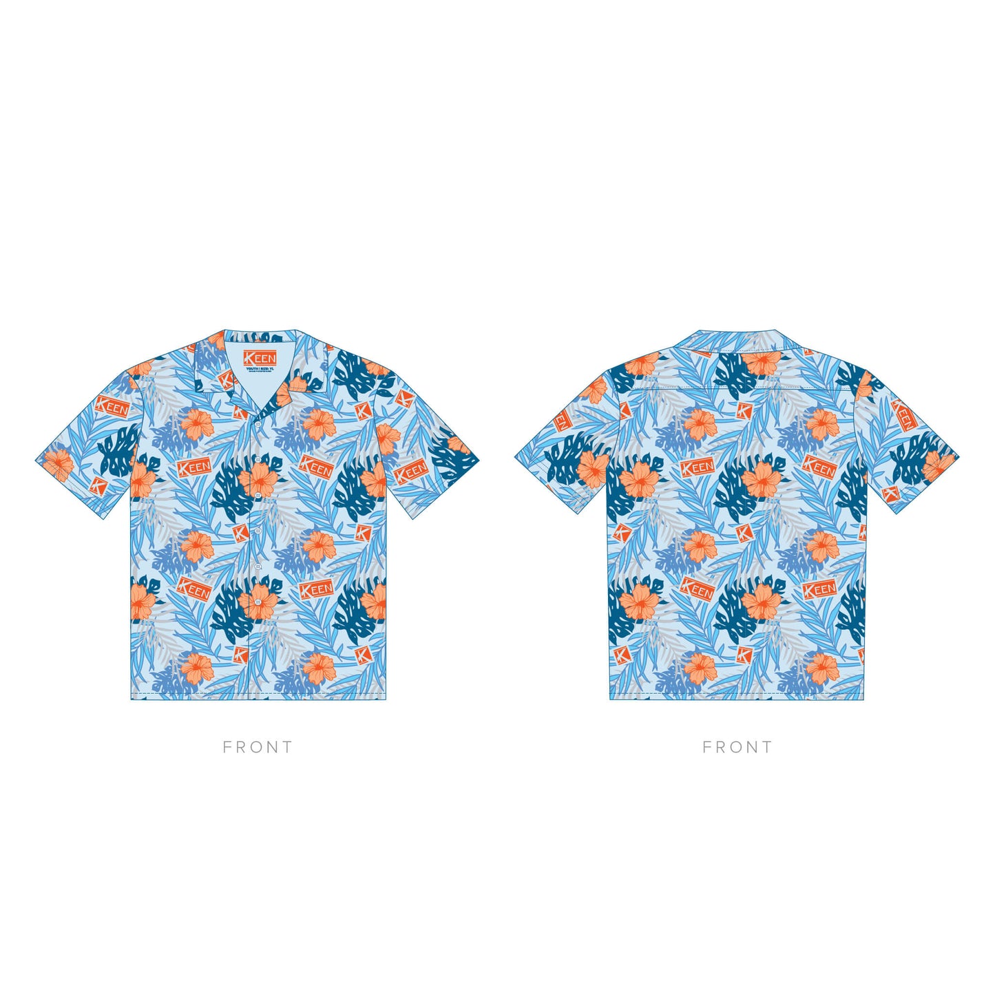 Keen 2025 Hawaiian Shirt - Youth