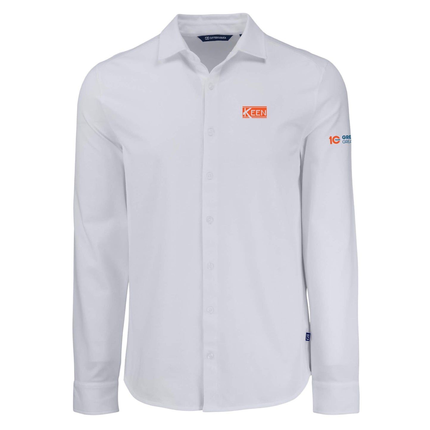 Advantage Tri-Blend Eco Soft Pique Long Sleeve Knitted Button Down - Unisex Fit
