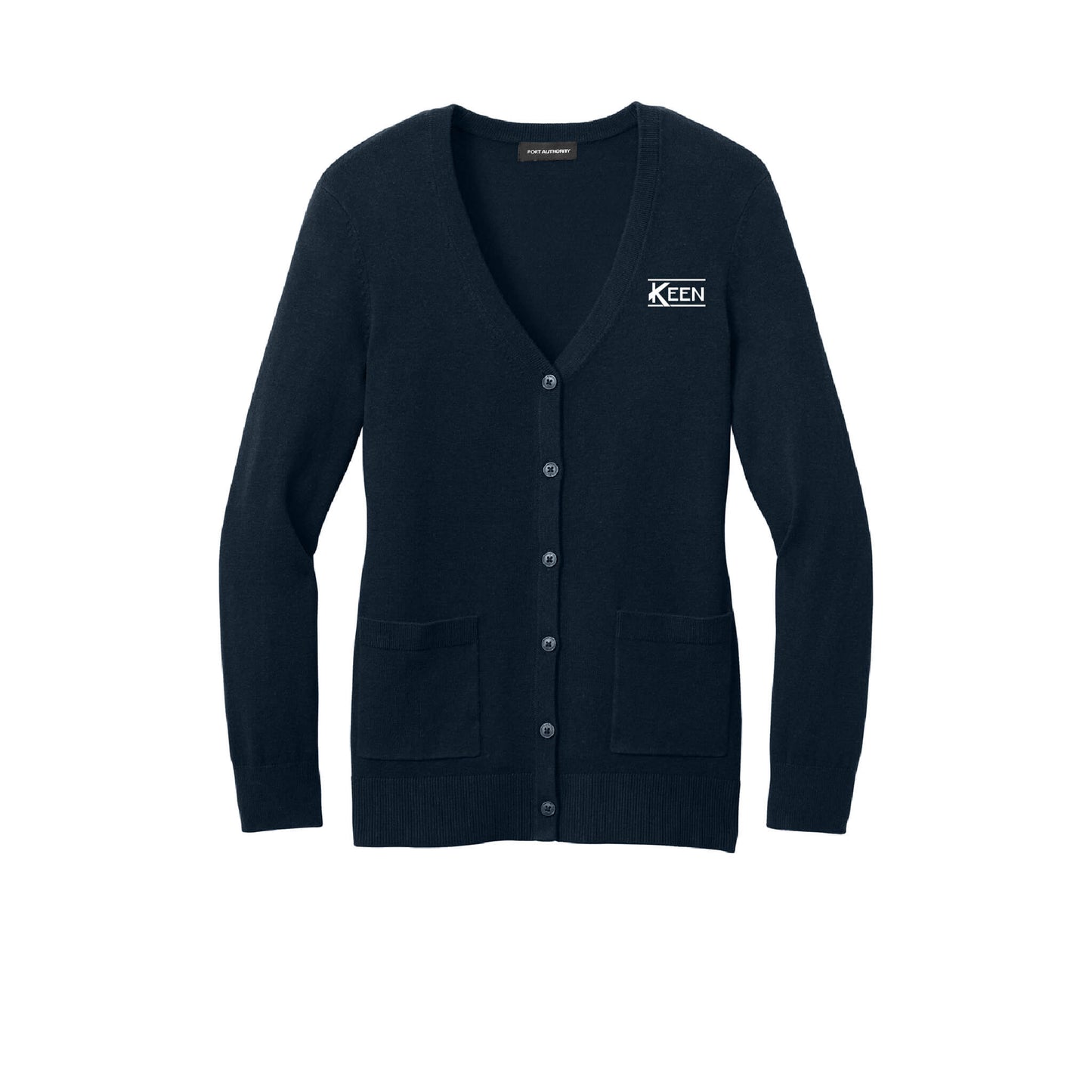 Easy Care Button-Up Cardigan Sweater - Ladies Fit