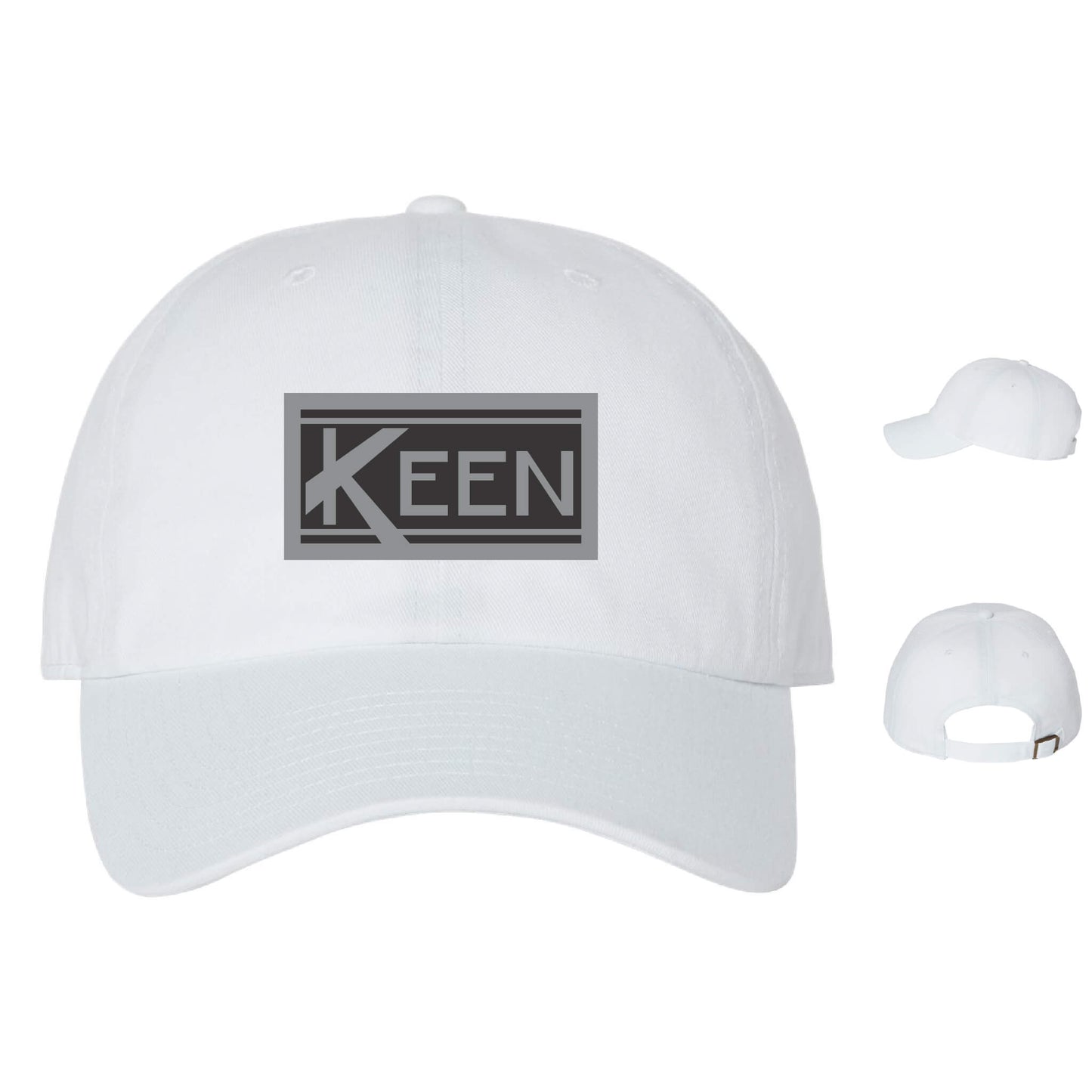 Clean Up Cap with Faux Leather Patch Standard Logo - Unisex Fit