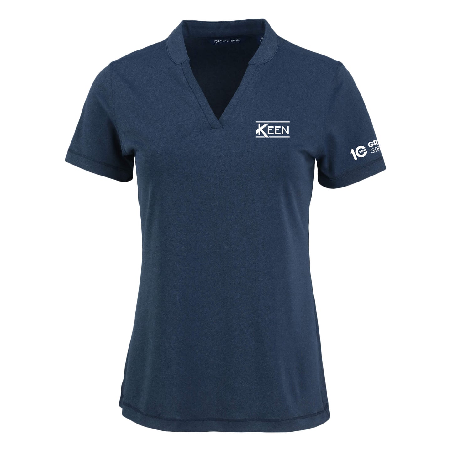 Forge Heathered Stretch Blade Top - Ladies Fit