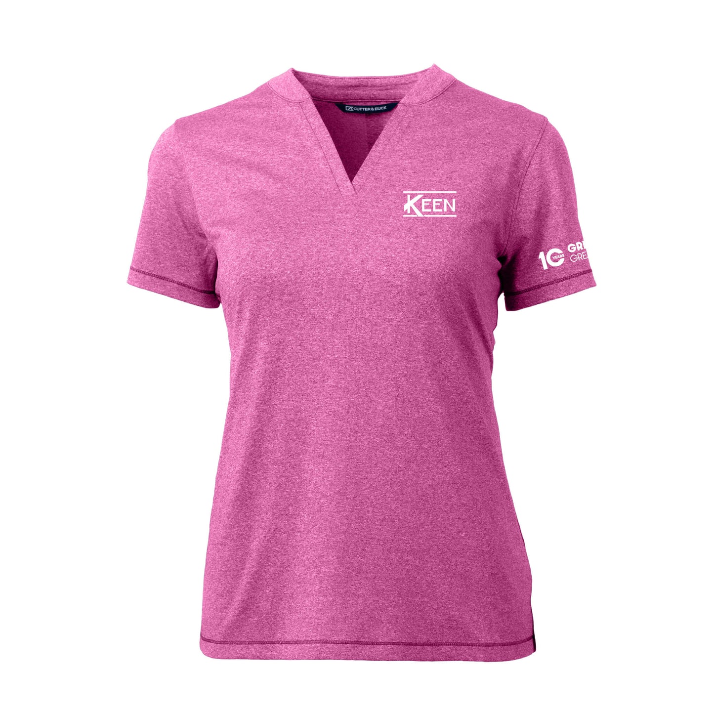 Forge Heathered Stretch Blade Top - Ladies Fit