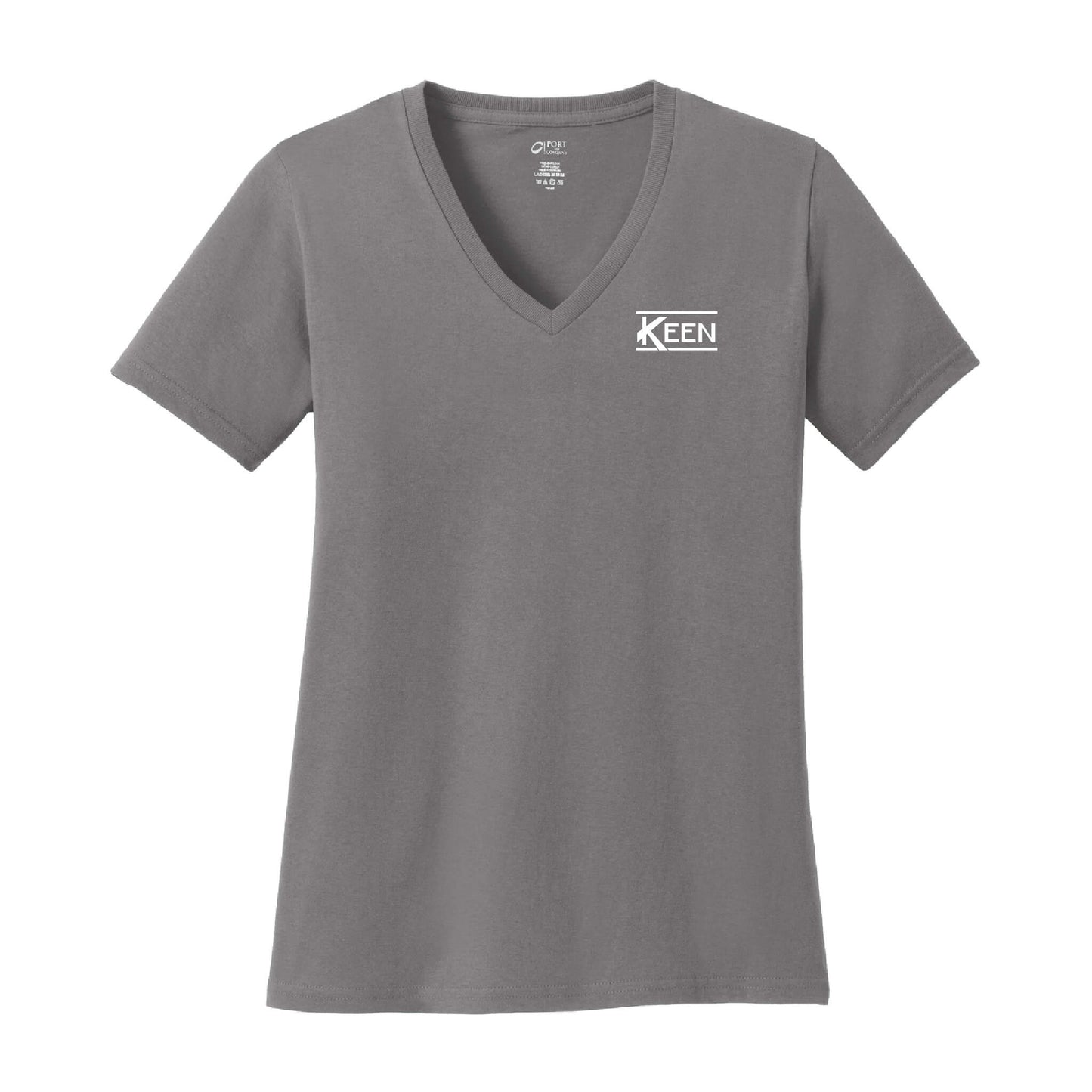 Core Cotton V-Neck Tee - Ladies Fit
