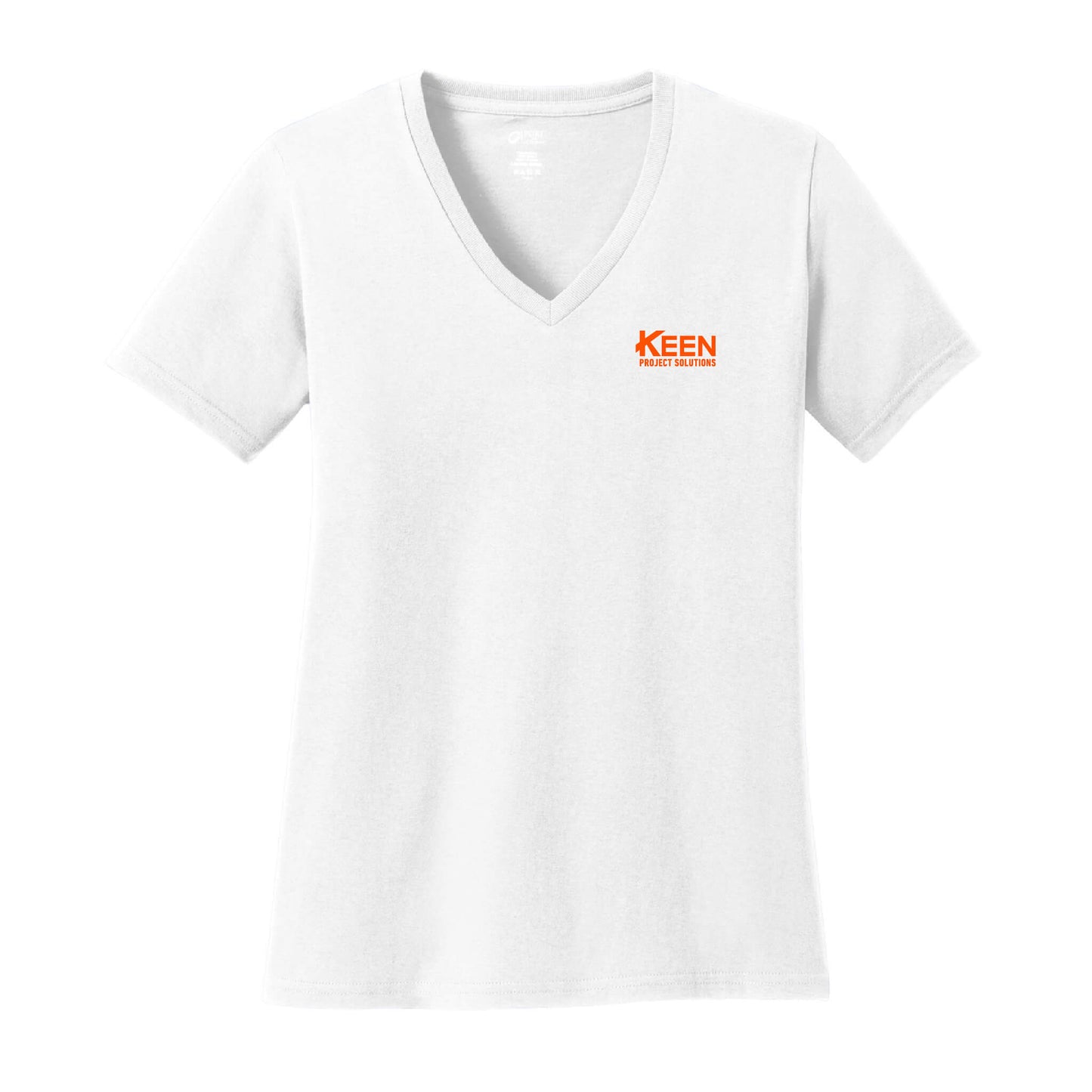 Core Cotton V-Neck Tee - Ladies Fit