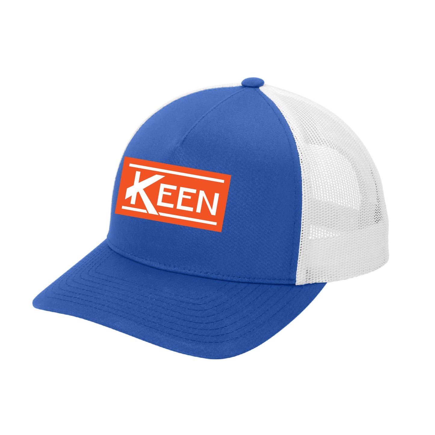 YP Classics® Retro Trucker 5-Panel Cap with 3D Embroidery Standard Logo - Unisex Fit