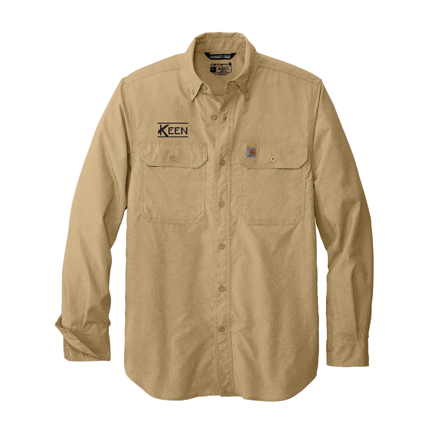 Force Solid Long Sleeve Shirt - Unisex Fit