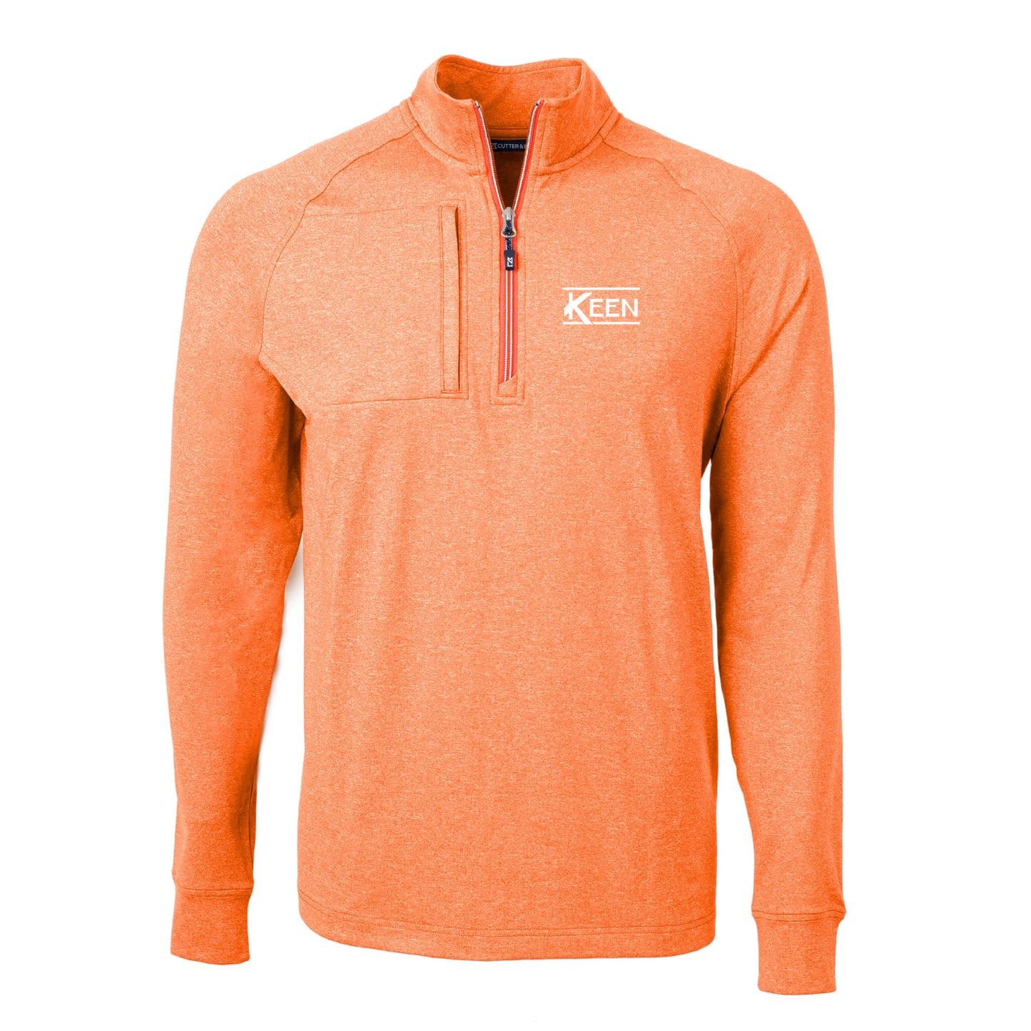 Adapt Eco Knit Heather Quarter Zip Pullover - Unisex Fit