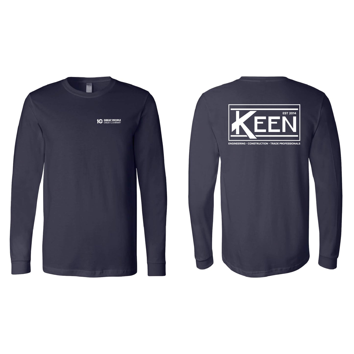Keen Collegiate Jersey Long Sleeve T-Shirt - Unisex Fit