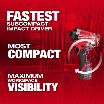 M12 FUEL 1/4" Hex Impact Driver Kit