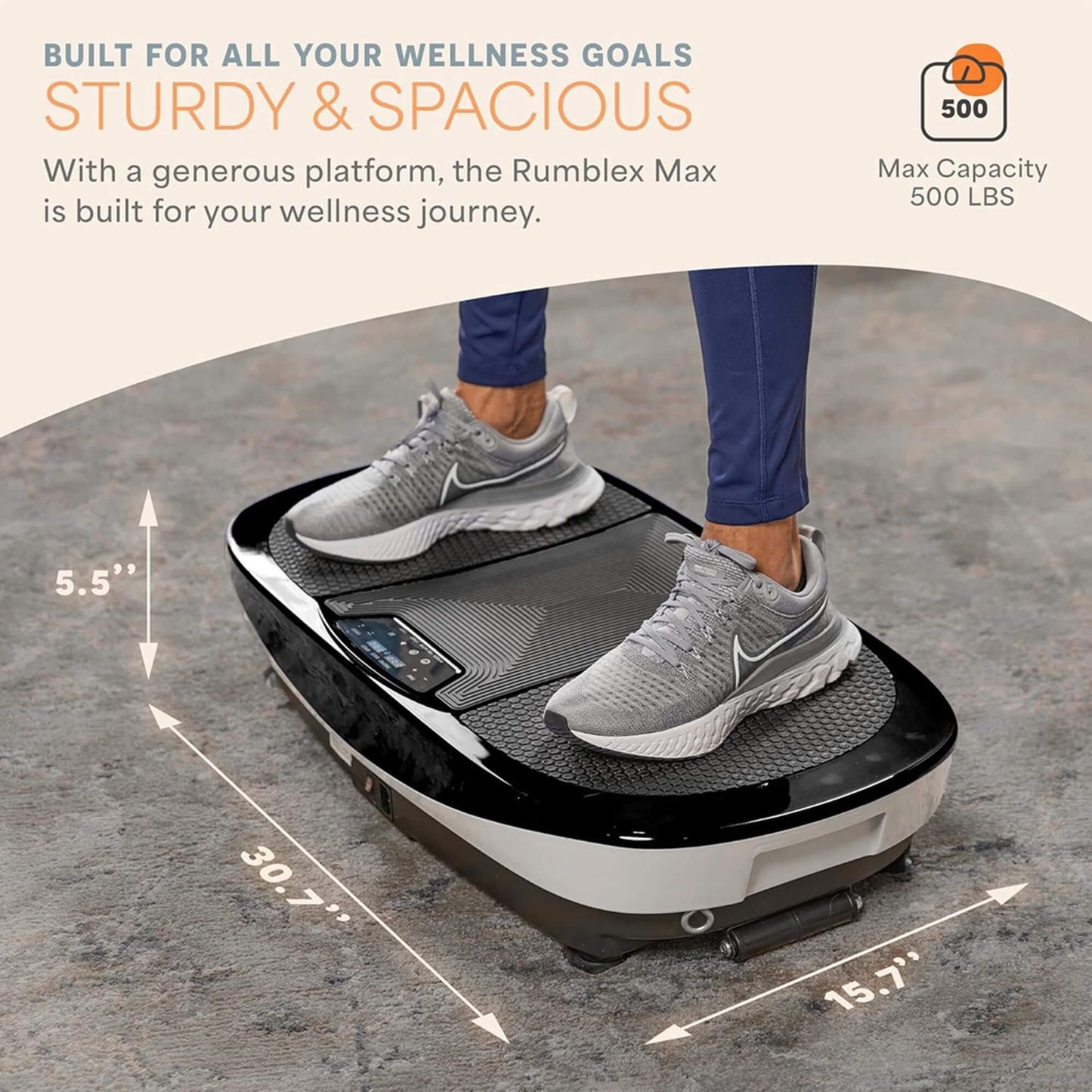 Rumblex Max 4D Vibration Plate