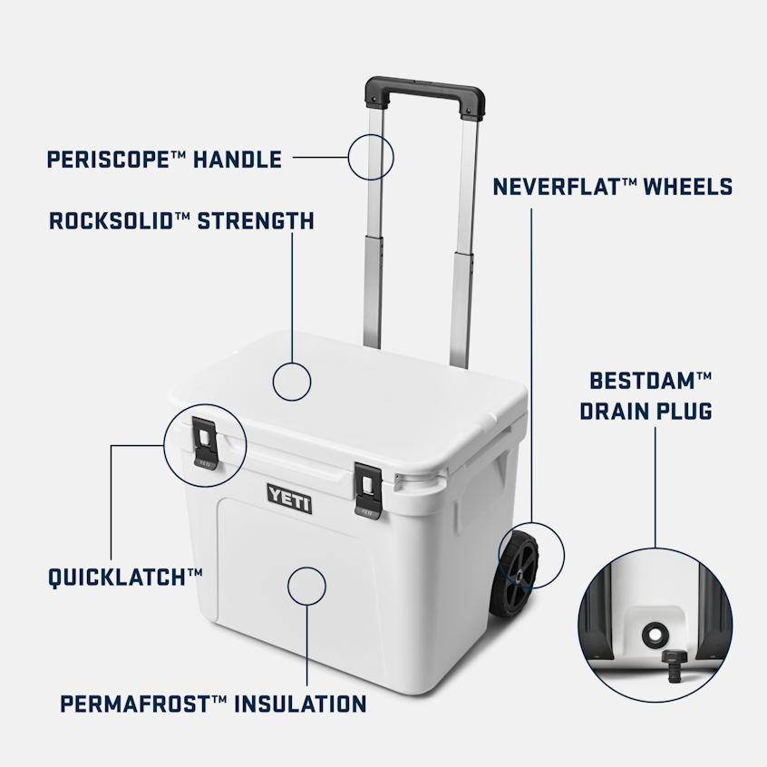 Roadie 60 Rolling Wheeled Cooler