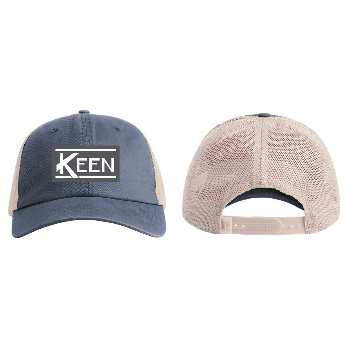 Sunwashed Trucker Cap with 3D Embroidery Standard Logo