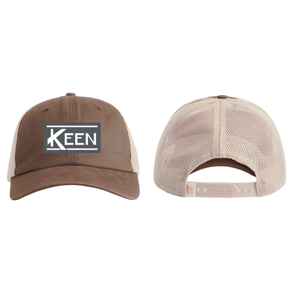 Sunwashed Trucker Cap with 3D Embroidery Standard Logo