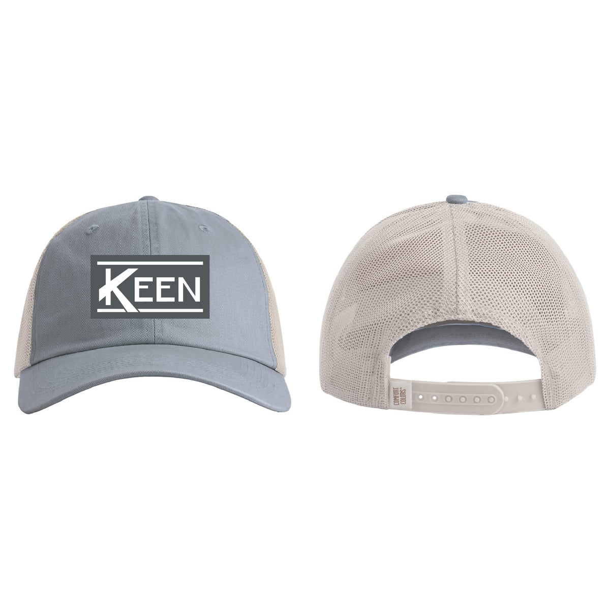 Sunwashed Trucker Cap with 3D Embroidery Standard Logo