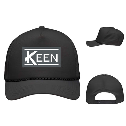 Five-Panel Rope Heritage Fit Cap with 3D Embroidery Standard Logo