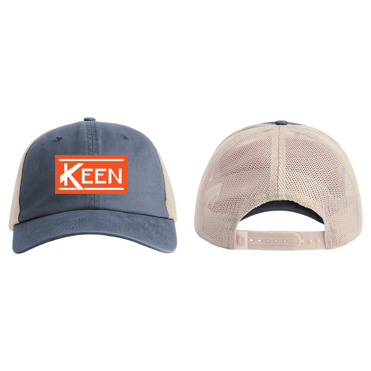 Sunwashed Trucker Cap with 3D Embroidery Standard Logo