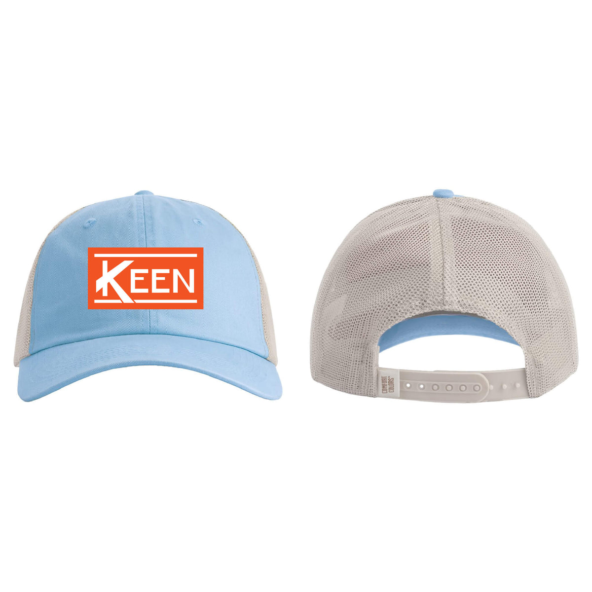 Sunwashed Trucker Cap with 3D Embroidery Standard Logo