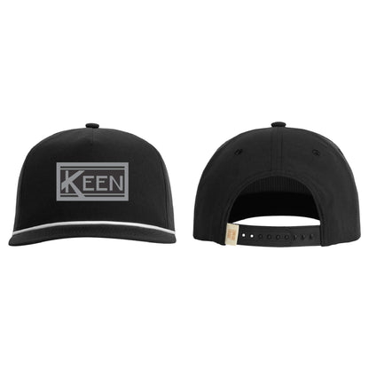 Rope Cap with Faux Leather Patch Standard Logo