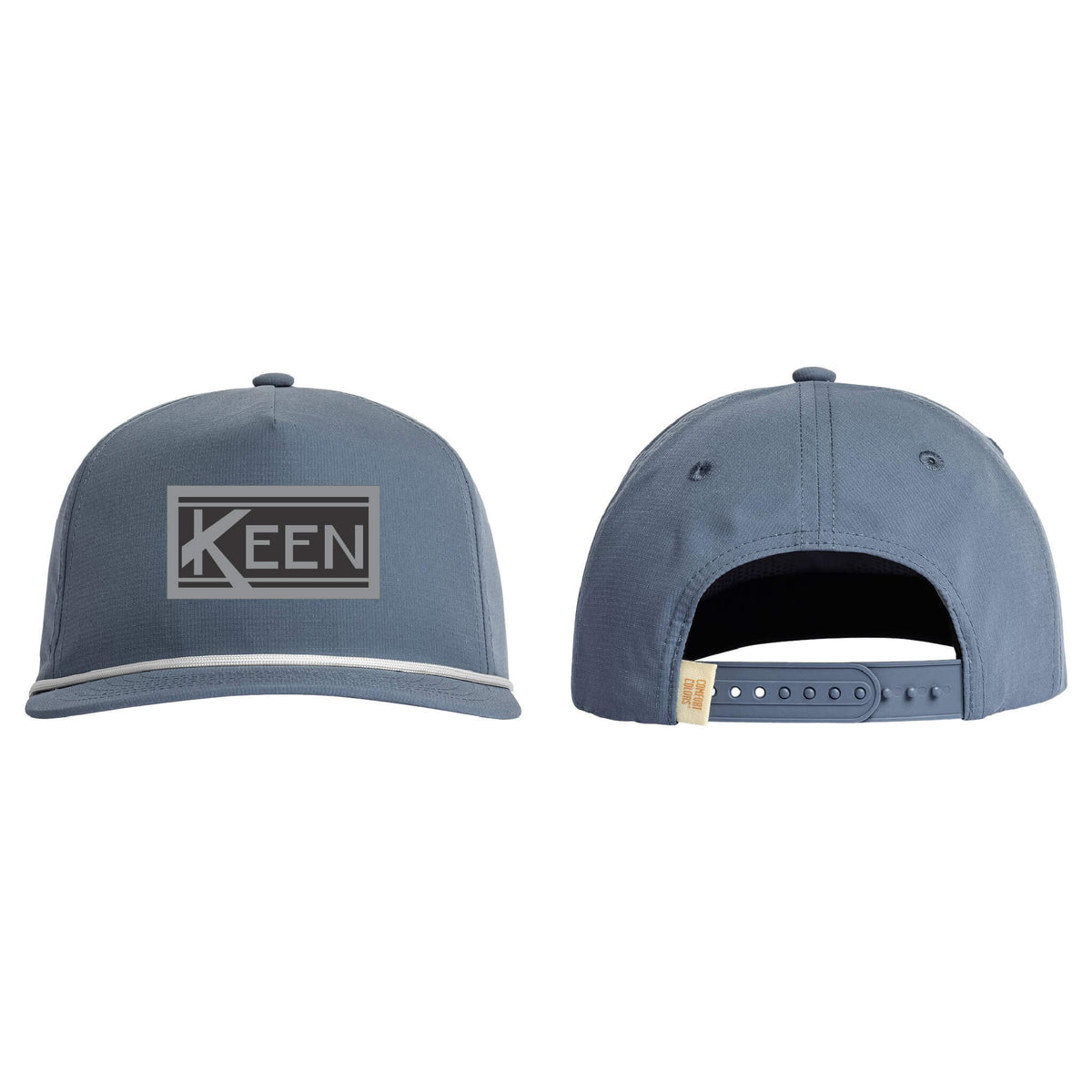 Rope Cap with Faux Leather Patch Standard Logo