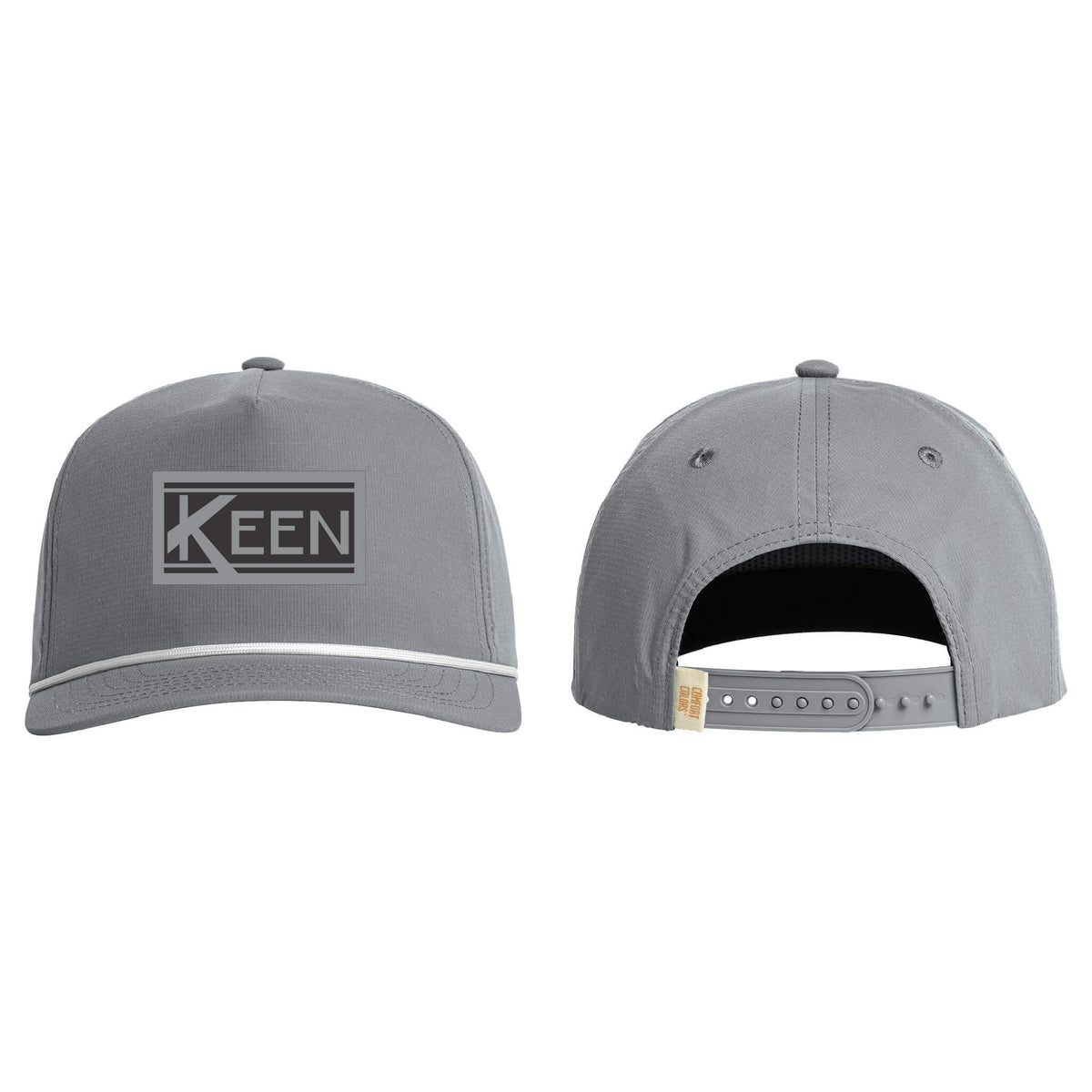 Rope Cap with Faux Leather Patch Standard Logo