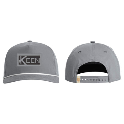 Rope Cap with Faux Leather Patch Standard Logo