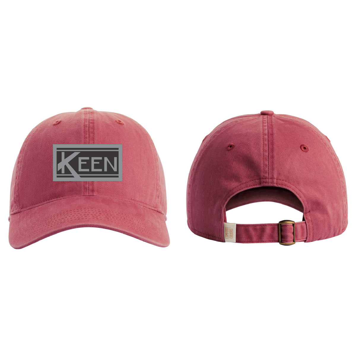 Sunwashed Cap with Faux Leather Patch Standard Logo