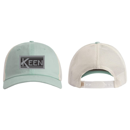 Sunwashed Trucker Cap with Faux Leather Patch Standard Logo