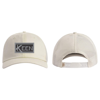 Sunwashed Trucker Cap with Faux Leather Patch Standard Logo