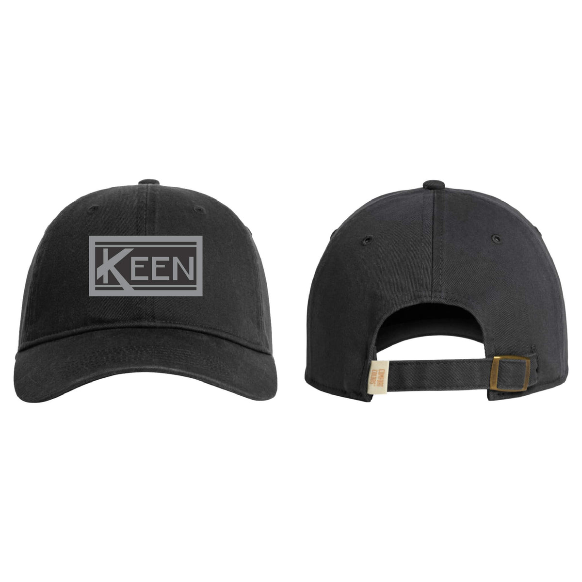Coastal Washed Cap with Faux Leather Patch Standard Logo