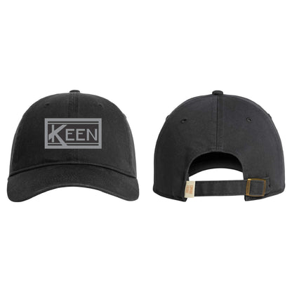Coastal Washed Cap with Faux Leather Patch Standard Logo
