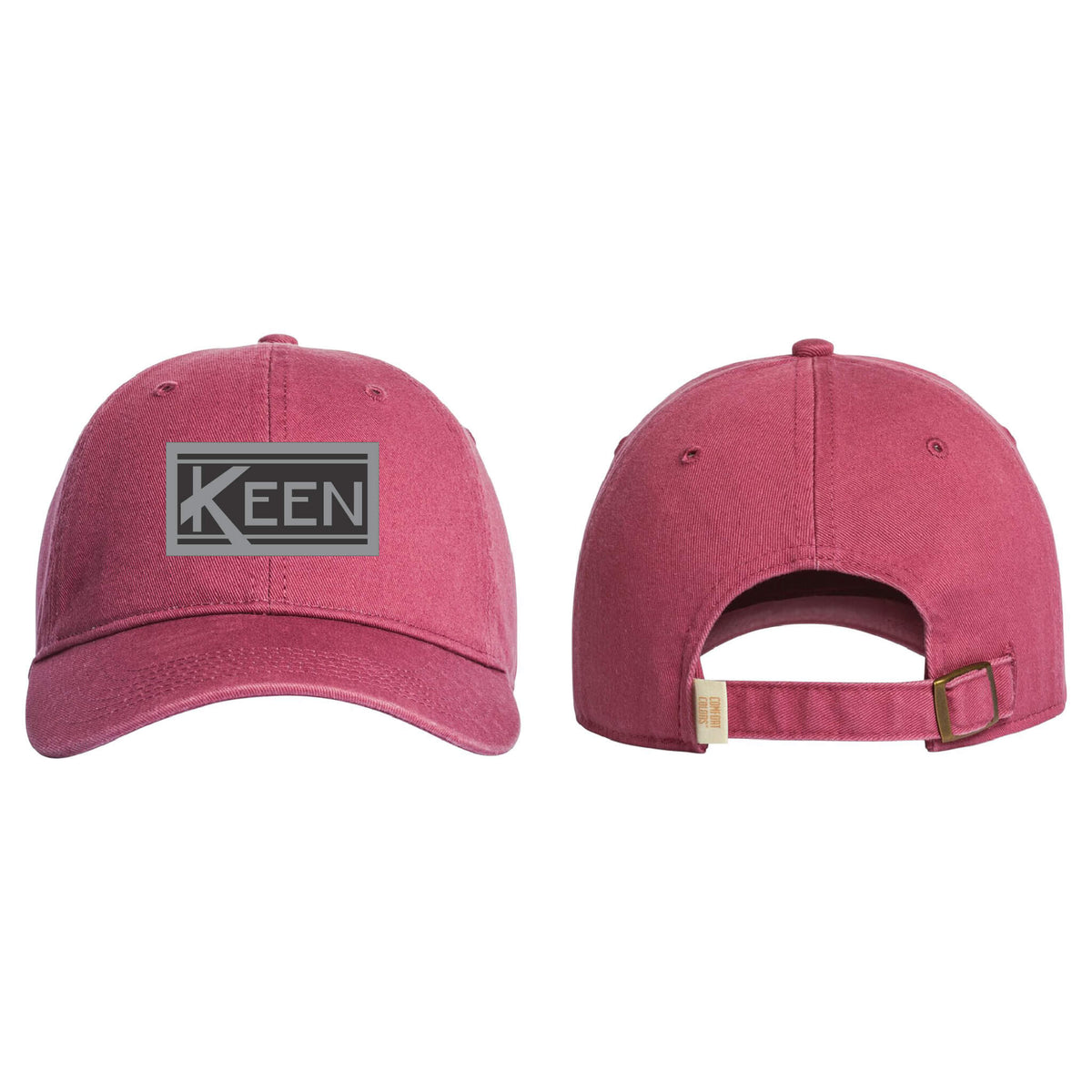 Coastal Washed Cap with Faux Leather Patch Standard Logo